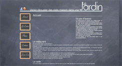 Desktop Screenshot of lejardin-mazargues.com