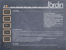 Tablet Screenshot of lejardin-mazargues.com